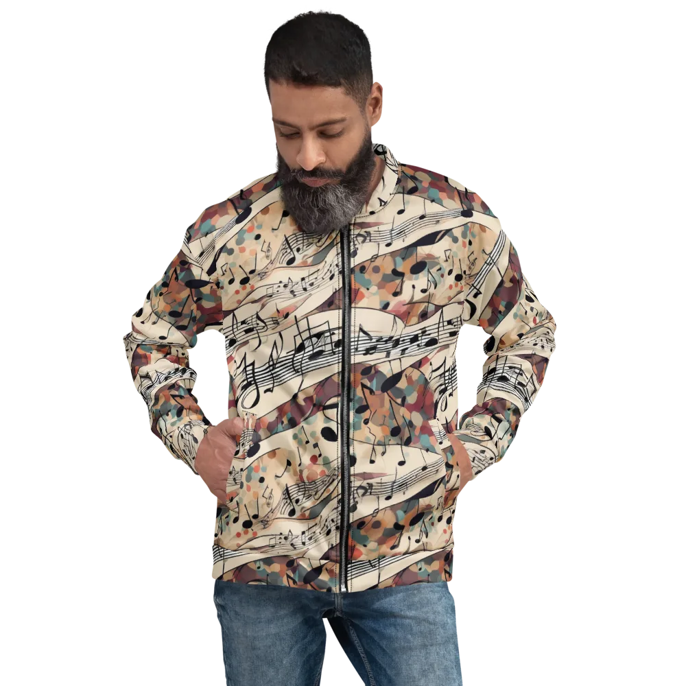 Melody Current on Bomber Jacket — Front
