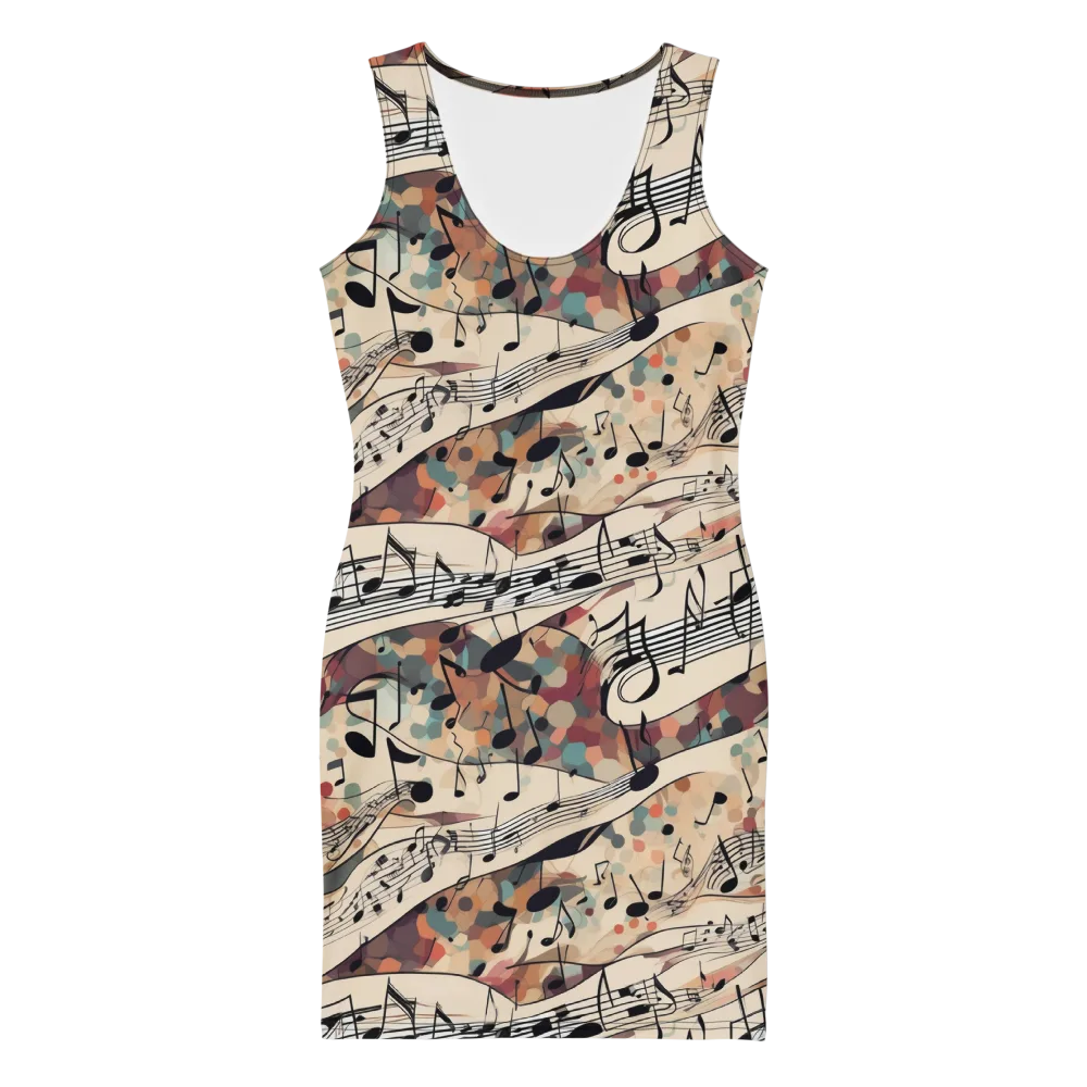 Melody Current on Bodycon Dress — Front