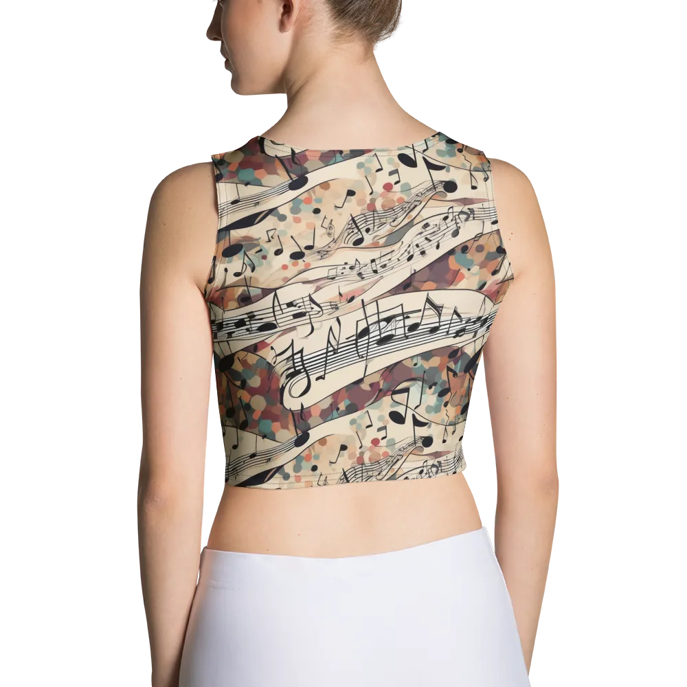 Melody Current on Crop Top — Back