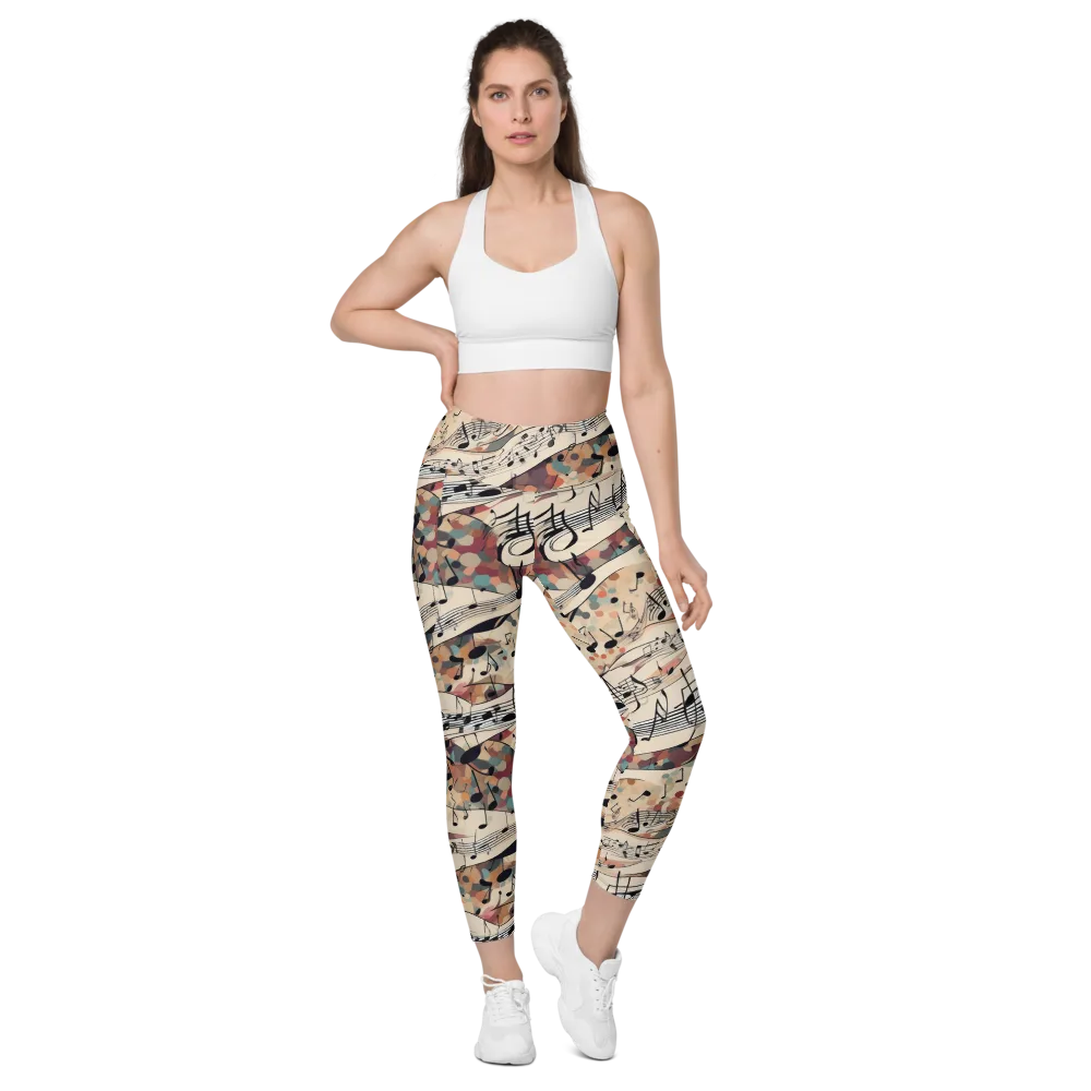 Melody Current on Leggings with Pockets — Front