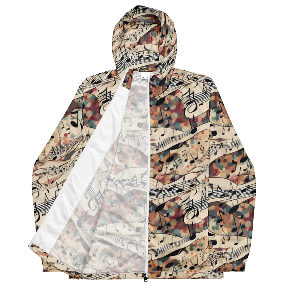 Melody Current on Men's Windbreaker — Front