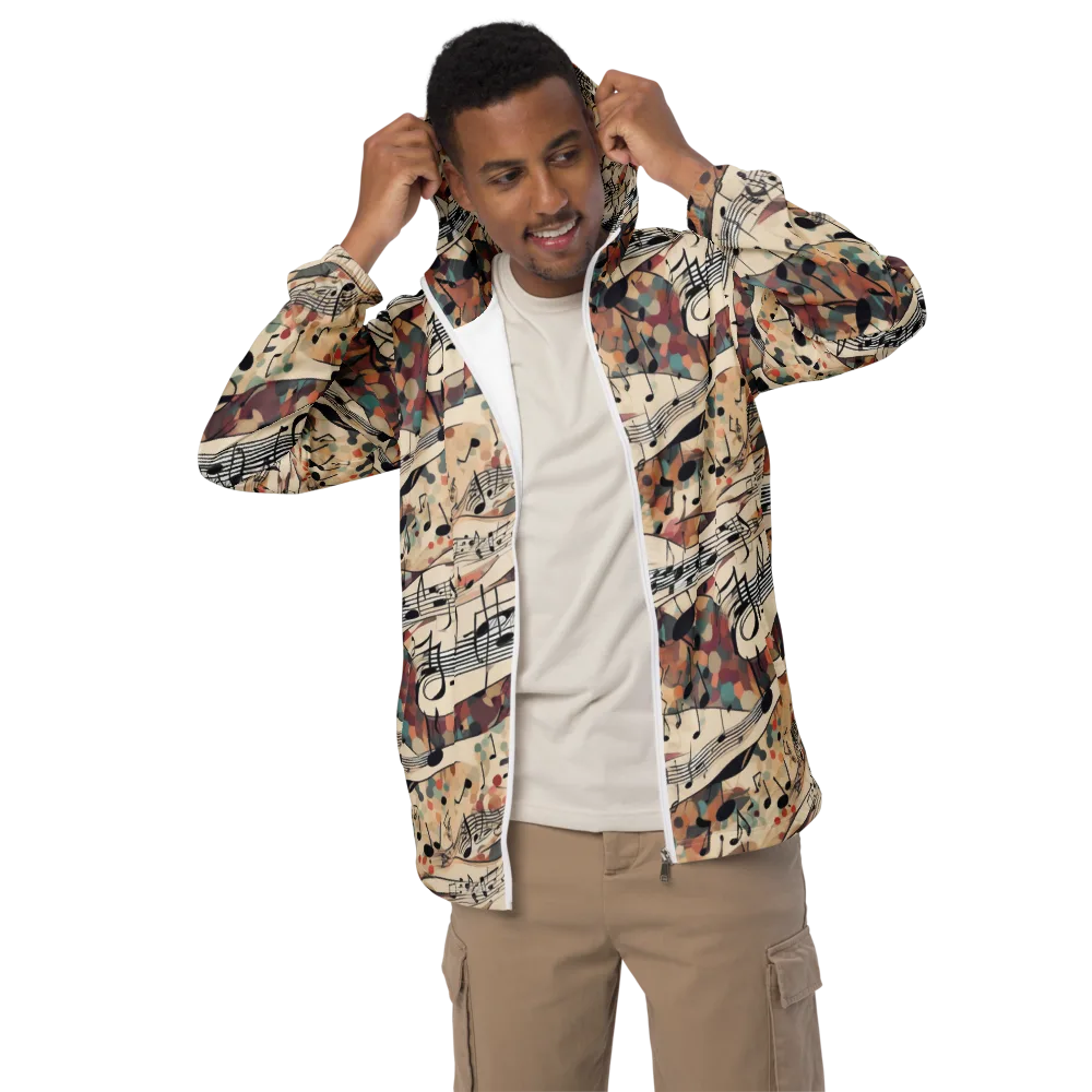Melody Current on Men's Windbreaker — Front
