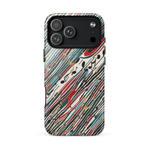 Diagonal Symphony on a MagSafe Tough Case for iPhone®