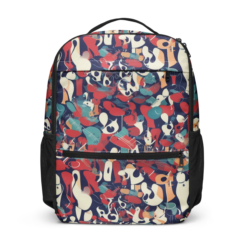 Crimson Cabaret on Utility Backpack — Front