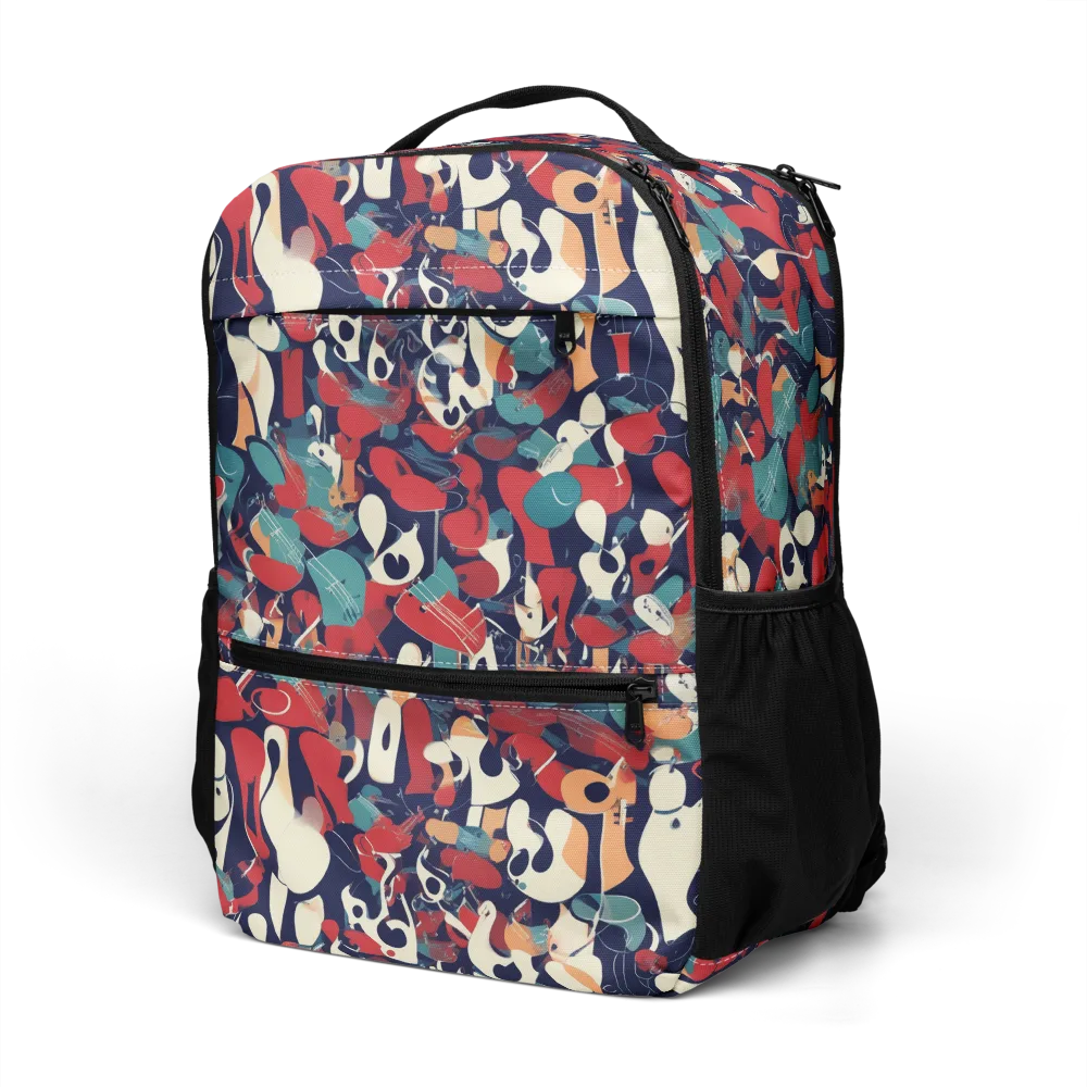 Crimson Cabaret on Utility Backpack — Left Front