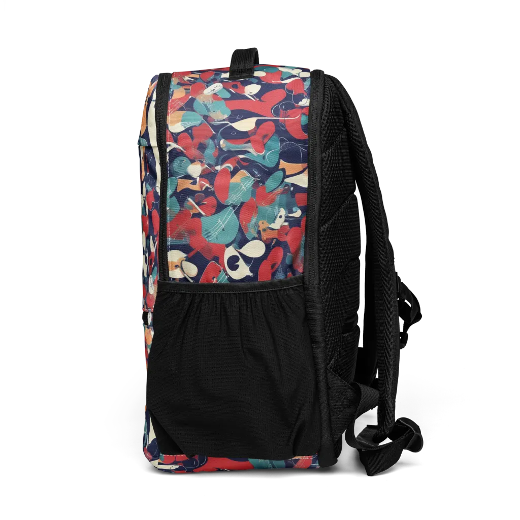 Crimson Cabaret on Utility Backpack — Left