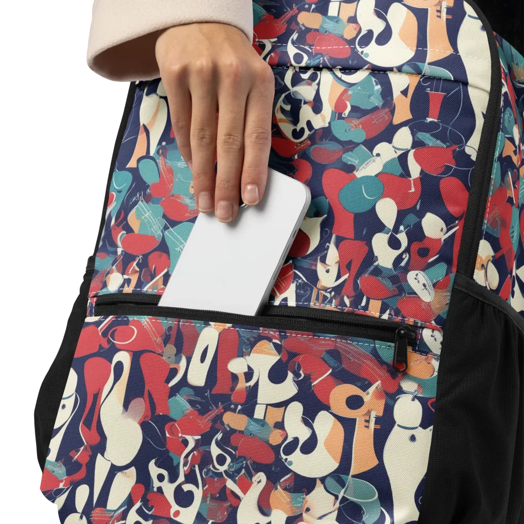 Crimson Cabaret on Utility Backpack — Product details