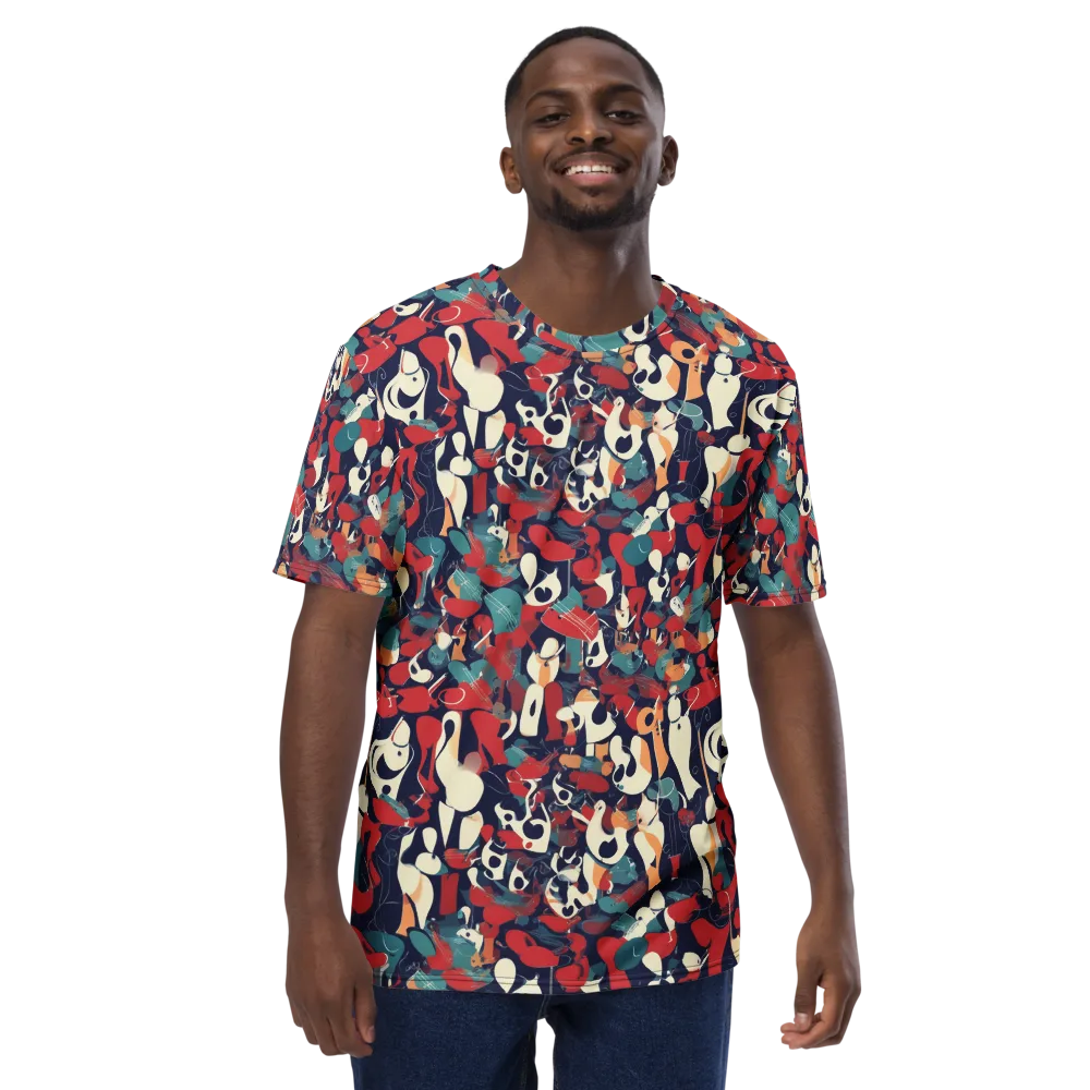 Crimson Cabaret on Men's Crew Neck T-Shirt — Front