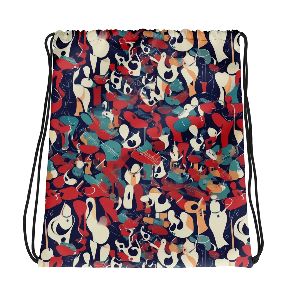 Crimson Cabaret on Drawstring Bag — Photo
