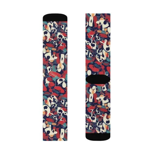Crimson Cabaret on a Socks