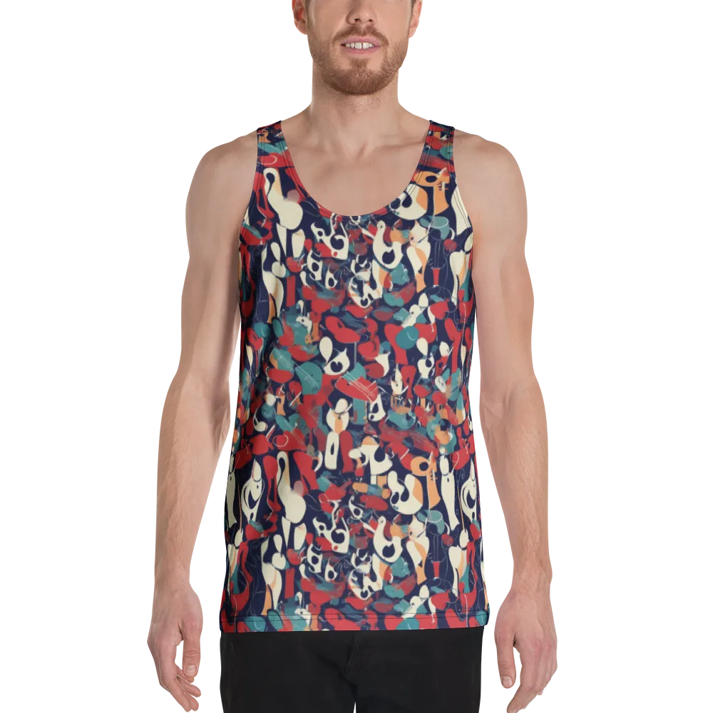 Crimson Cabaret on Men's Tank Top — Front