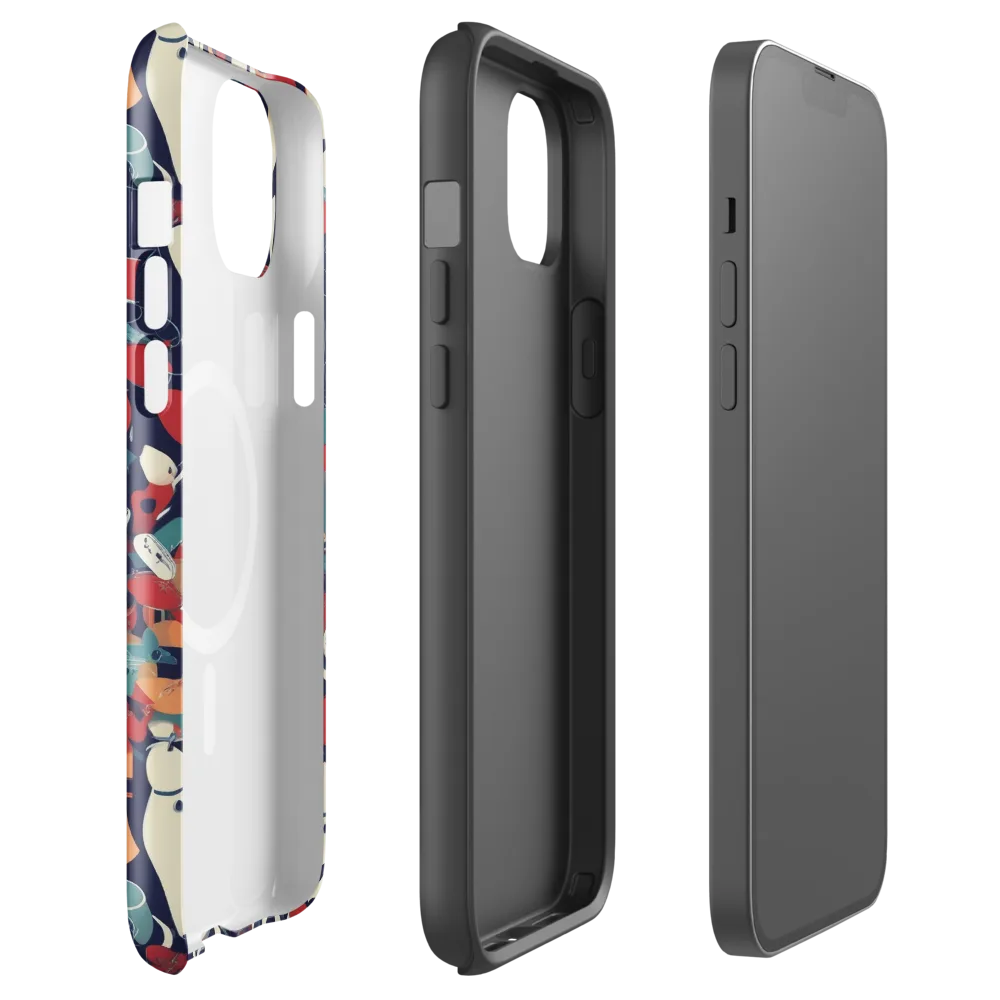 Crimson Cabaret on MagSafe Tough Case for iPhone® — Front