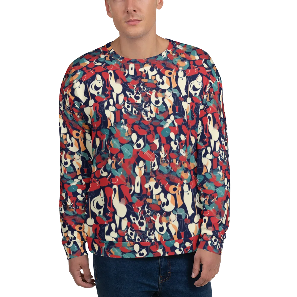 Crimson Cabaret on Sweatshirt — Front