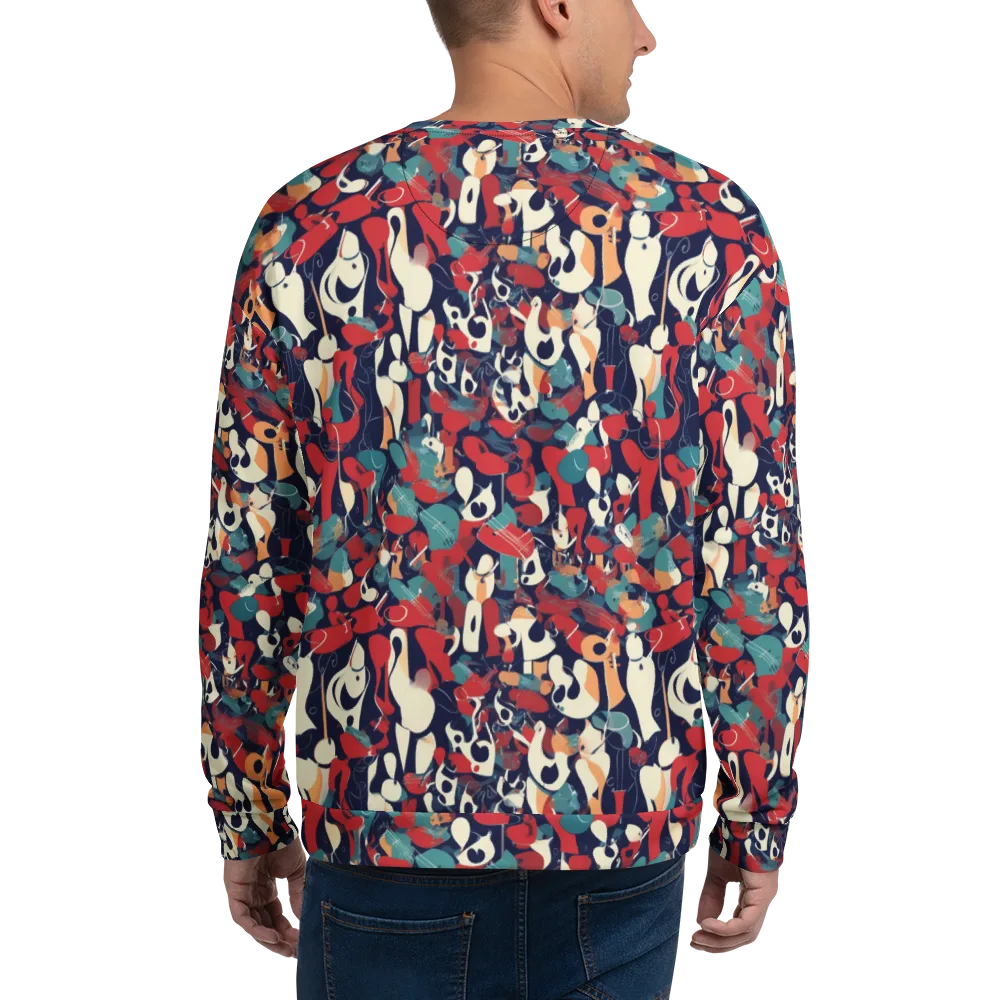 Crimson Cabaret on Sweatshirt — Back