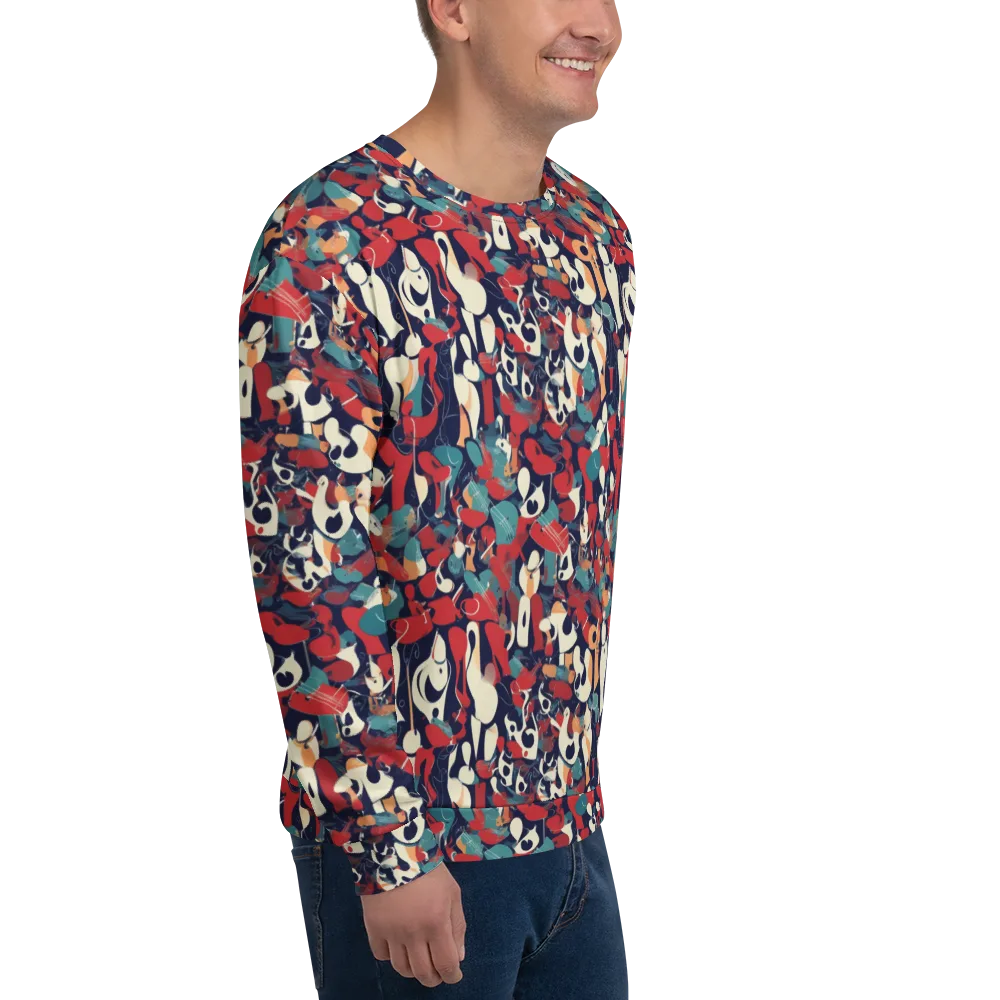 Crimson Cabaret on Sweatshirt — Right Front
