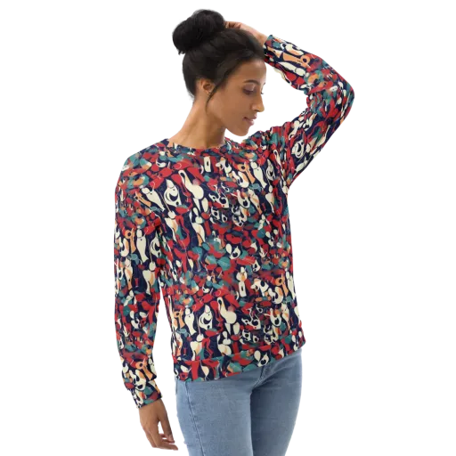 Crimson Cabaret on a Sweatshirt