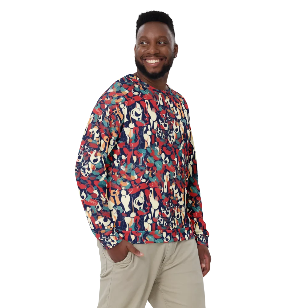 Crimson Cabaret on Sweatshirt — Front