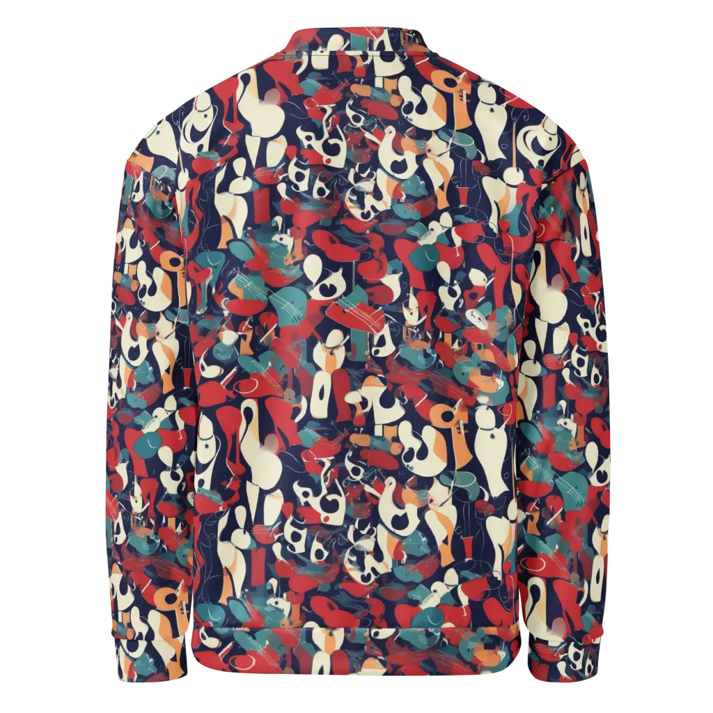 Crimson Cabaret on Bomber Jacket — Back