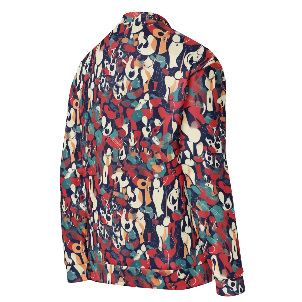 Crimson Cabaret on Bomber Jacket — Right Back