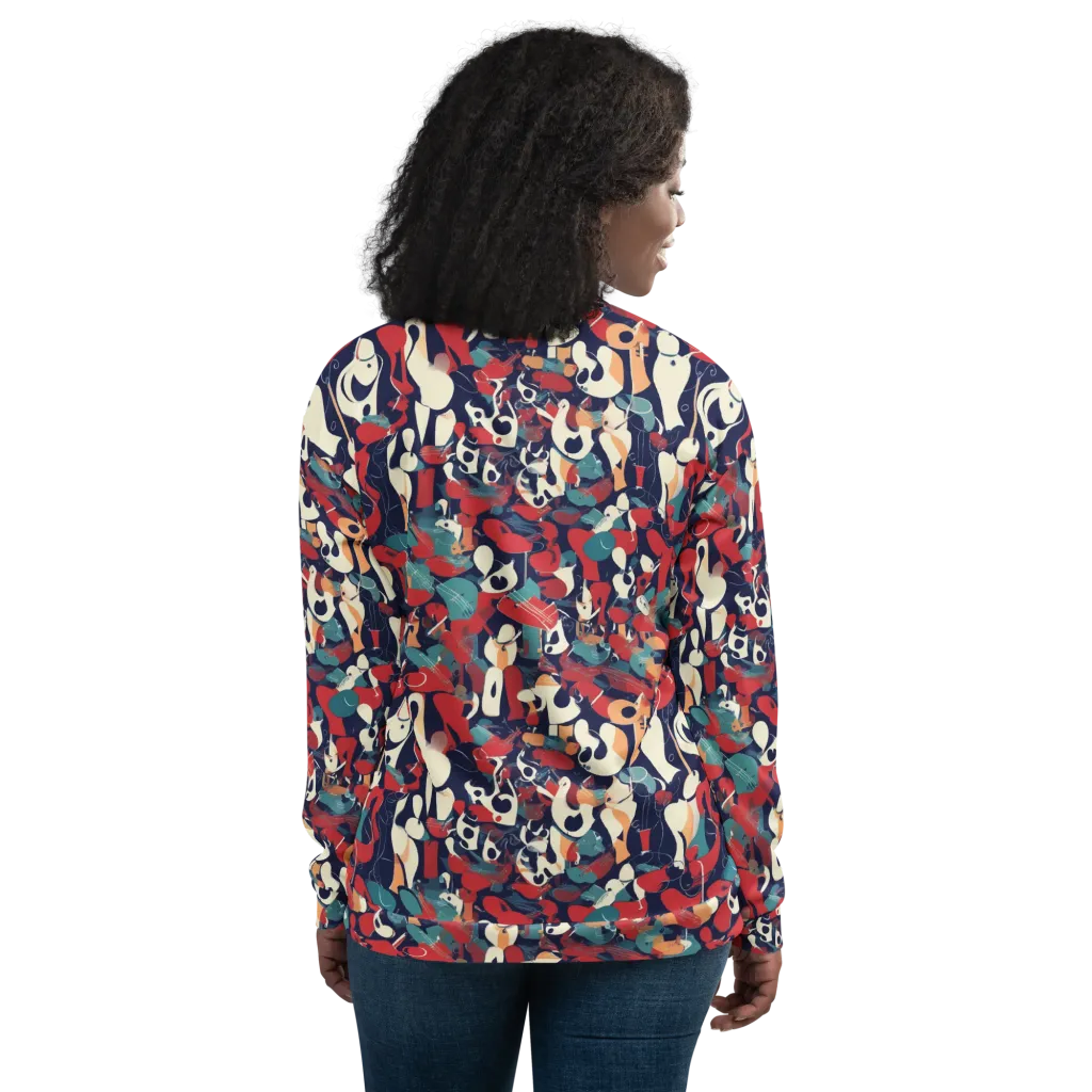 Crimson Cabaret on Bomber Jacket — Back