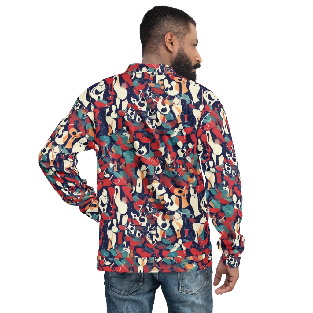 Crimson Cabaret on Bomber Jacket — Back
