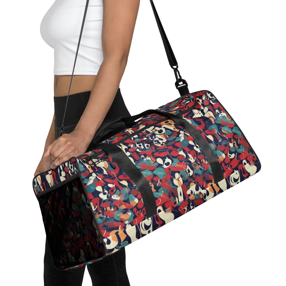 Crimson Cabaret on Duffle Bag — Front