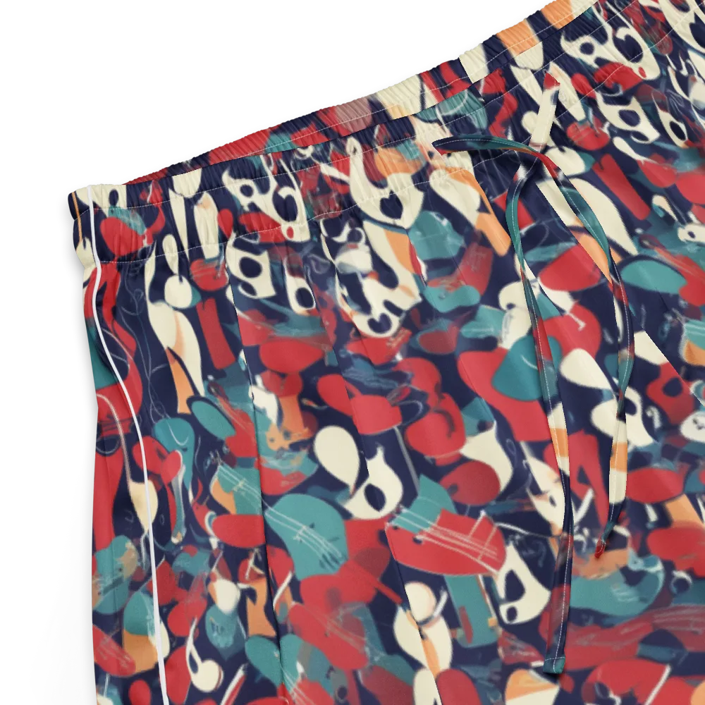 Crimson Cabaret on Women's Pajama Shorts — Product details