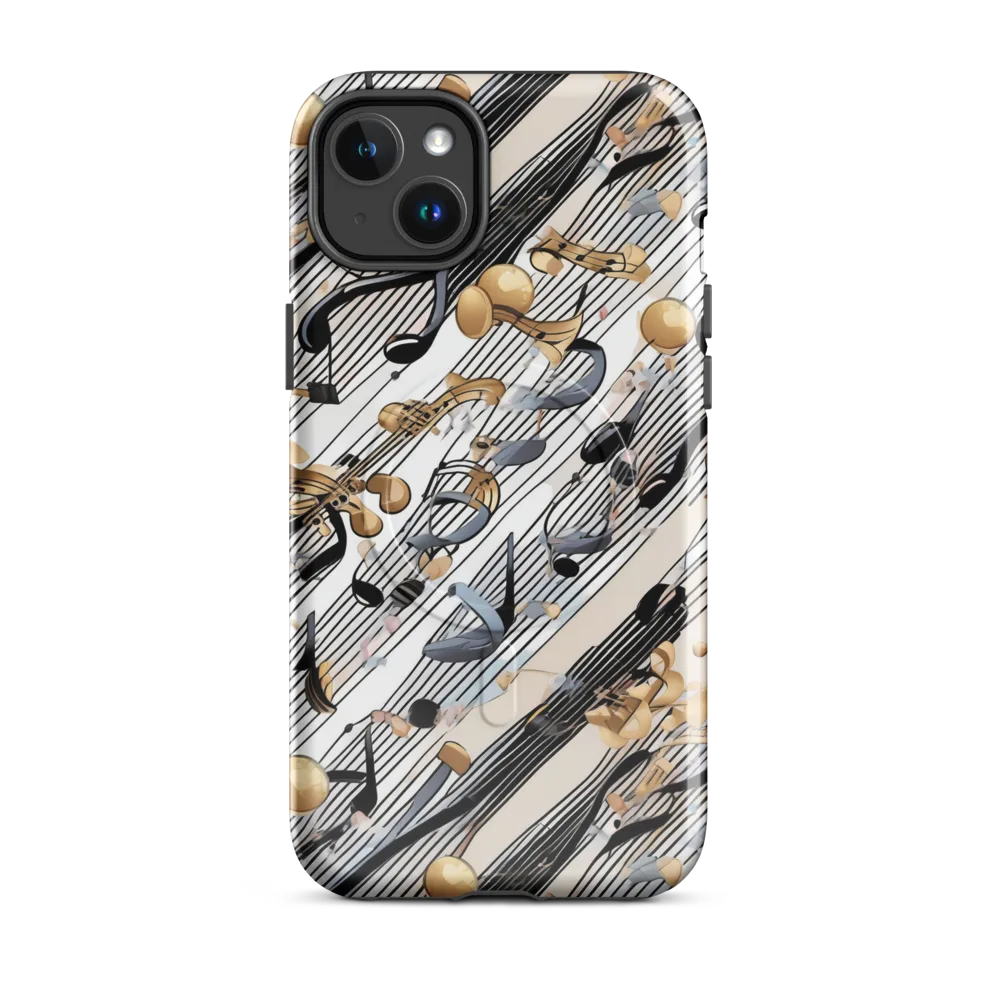 Gilded Rhythm on MagSafe Tough Case for iPhone® — Front