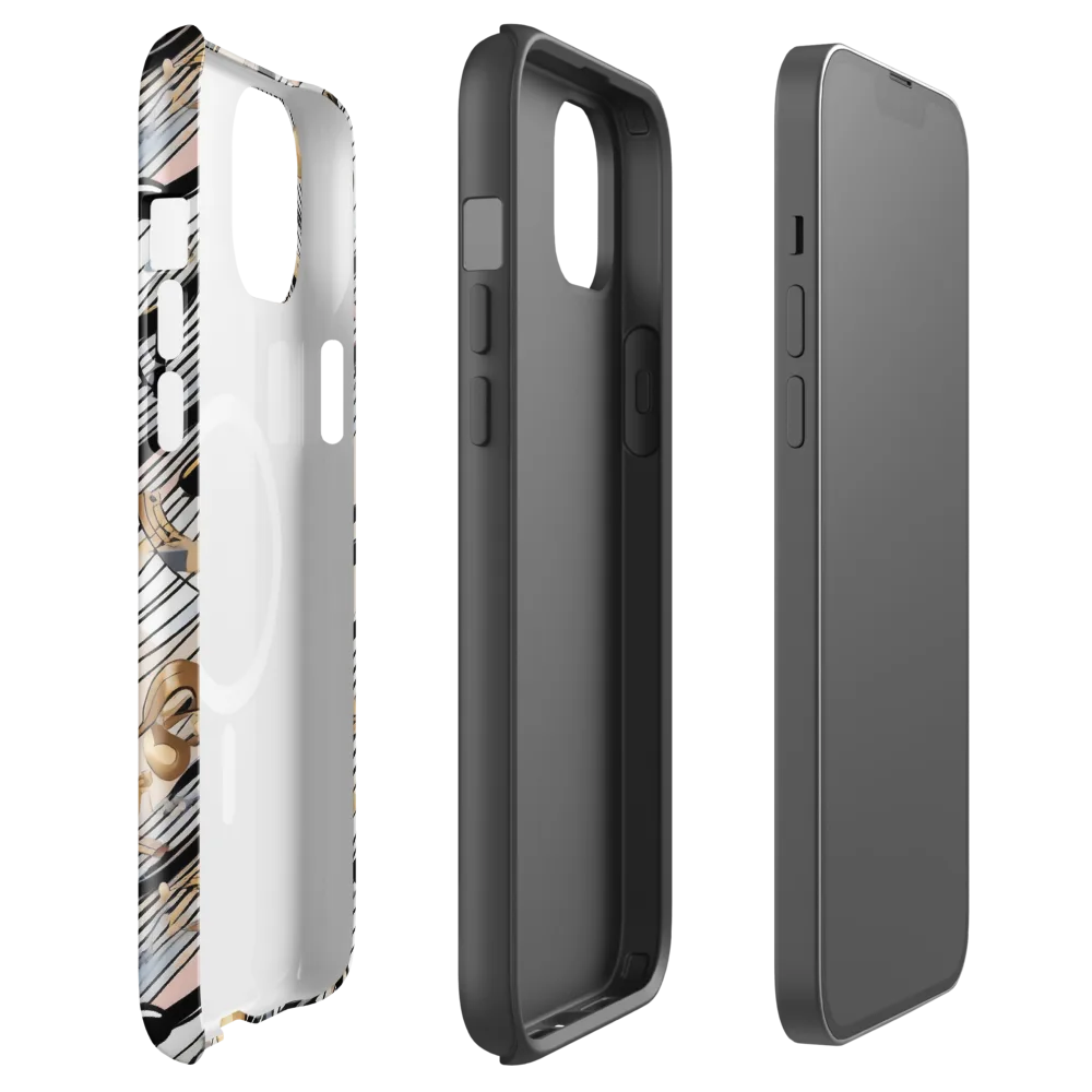 Gilded Rhythm on MagSafe Tough Case for iPhone® — Front