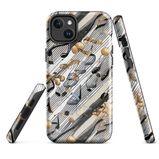 Gilded Rhythm on a MagSafe Tough Case for iPhone®