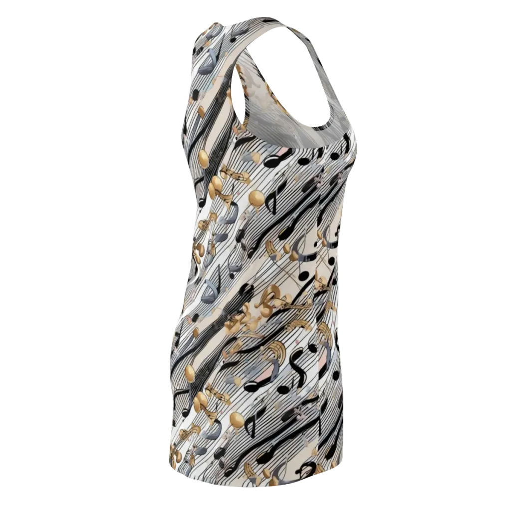 Gilded Rhythm on Racerback Dress — Back Side