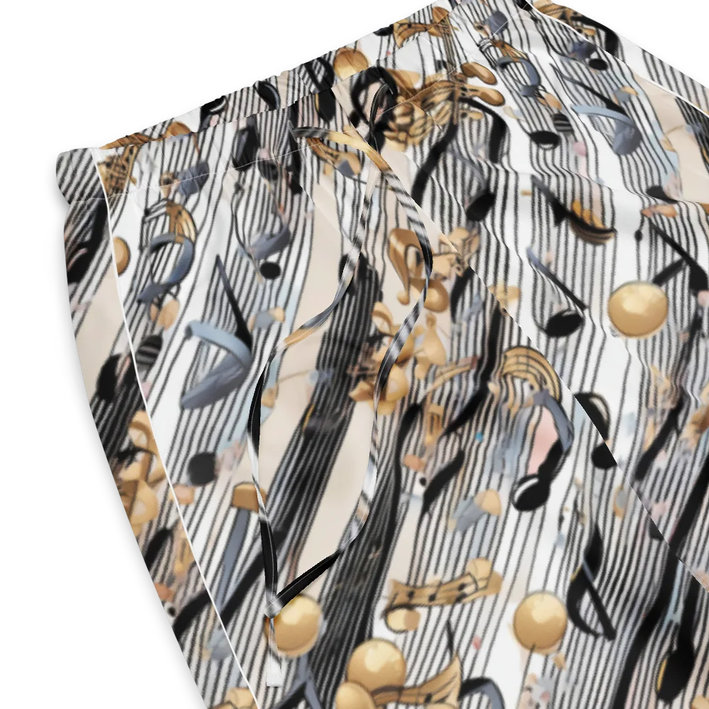 Gilded Rhythm on Women's Pajama Pants — Product details