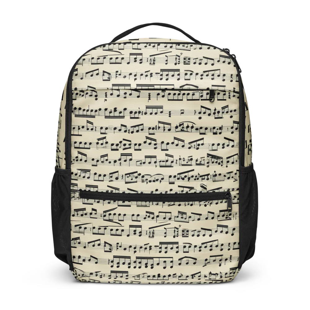 Ivory Sonata on Utility Backpack — Front