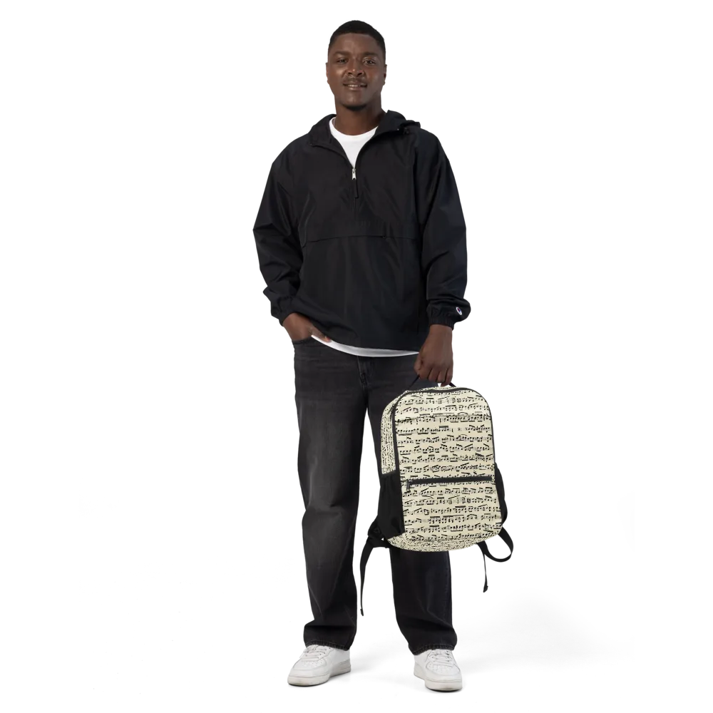 Ivory Sonata on Utility Backpack — Front
