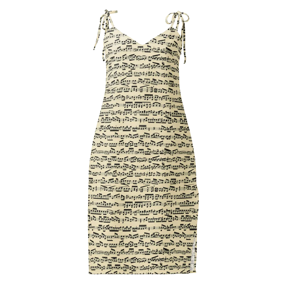 Ivory Sonata on Slip Dress — Front