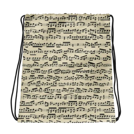 Ivory Sonata on a Drawstring Bag
