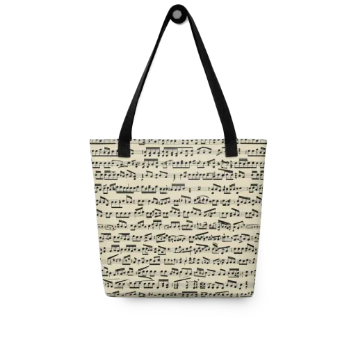 Ivory Sonata on a Tote Bag