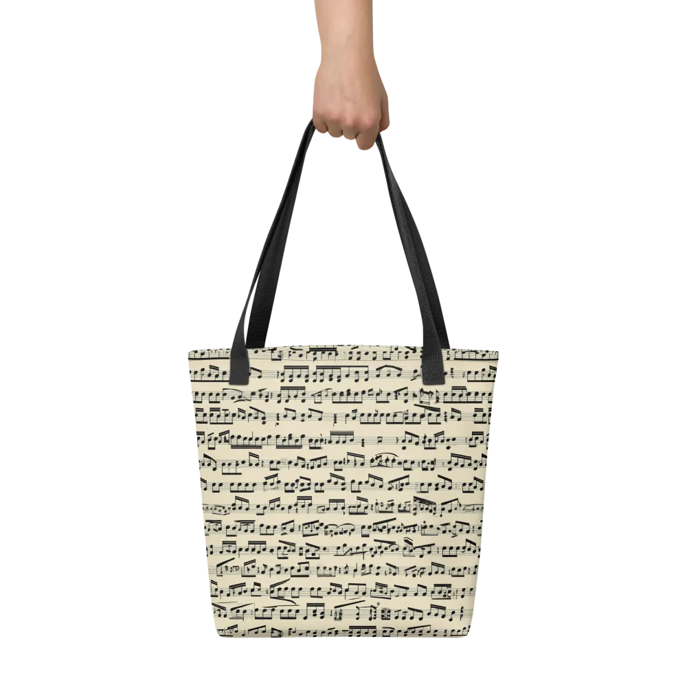 Ivory Sonata on Tote Bag — Front