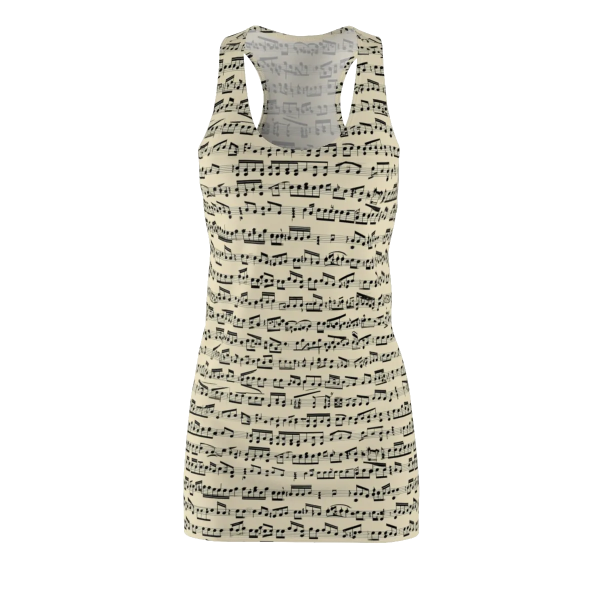 Ivory Sonata on Racerback Dress — Front