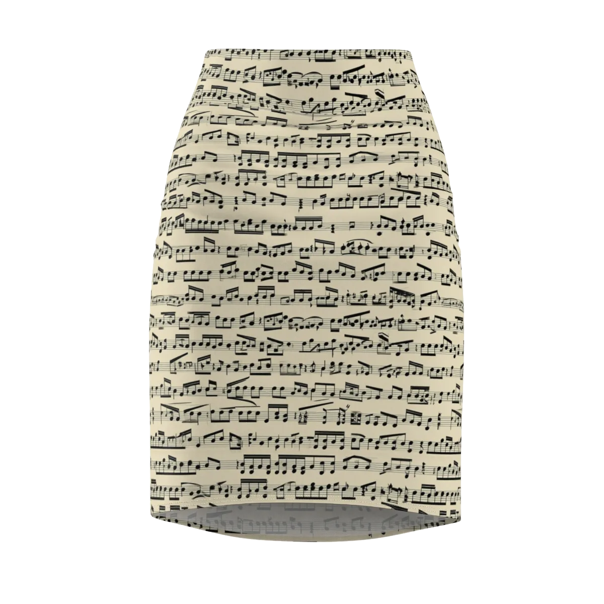 Ivory Sonata on Pencil Skirt — Front