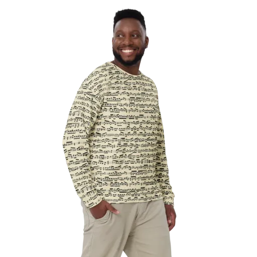 Ivory Sonata on a Sweatshirt