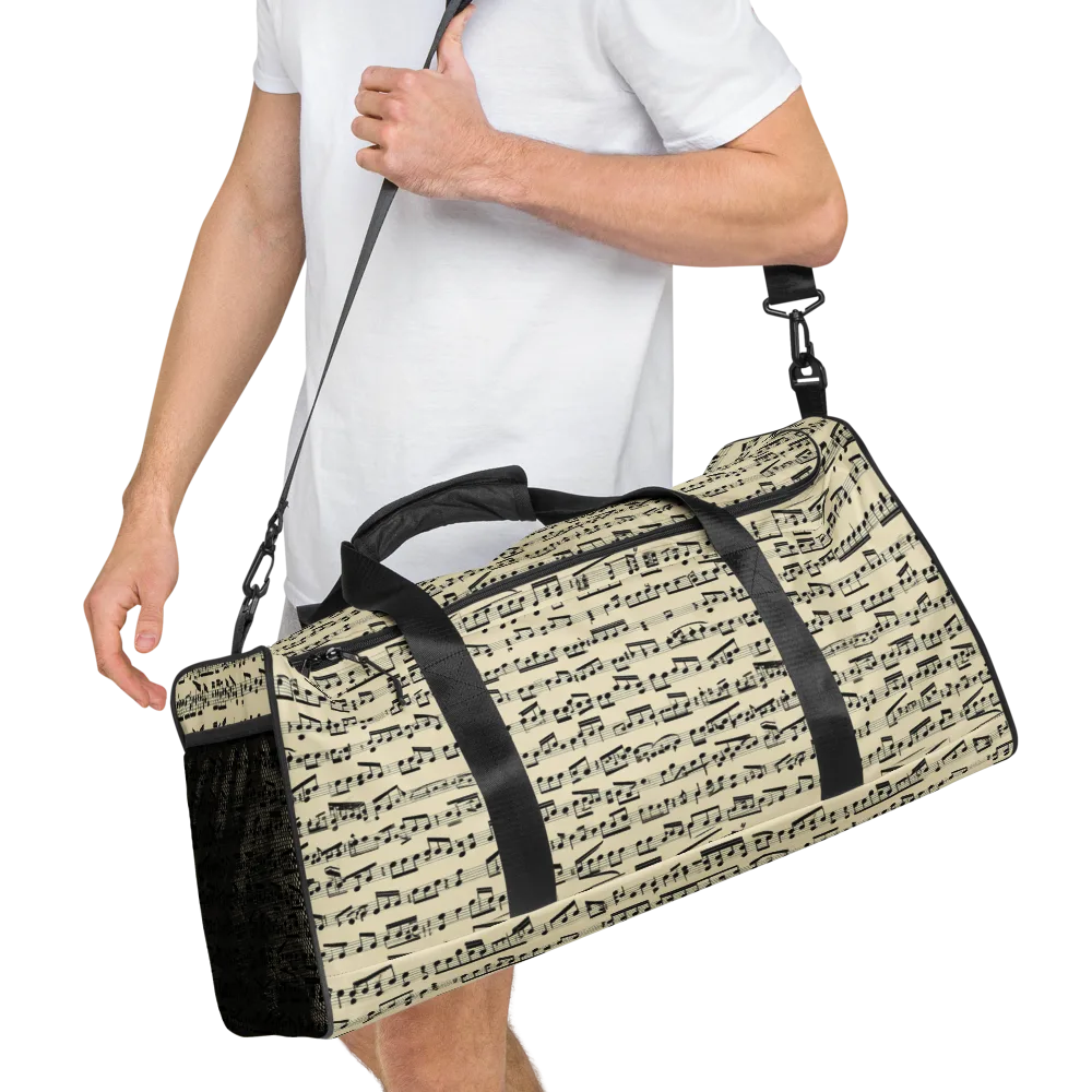 Ivory Sonata on Duffle Bag — Right Front