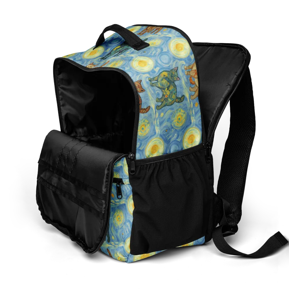 Starry Night Prowl on Utility Backpack — Product details 2