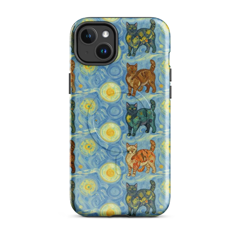 Starry Night Prowl on MagSafe Tough Case for iPhone® — Front