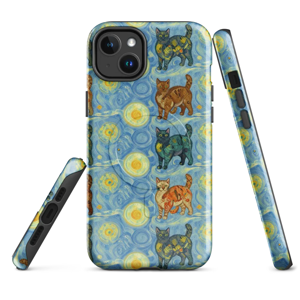 Starry Night Prowl on MagSafe Tough Case for iPhone® — Front
