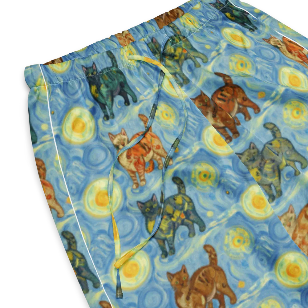 Starry Night Prowl on Women's Pajama Pants — Product details