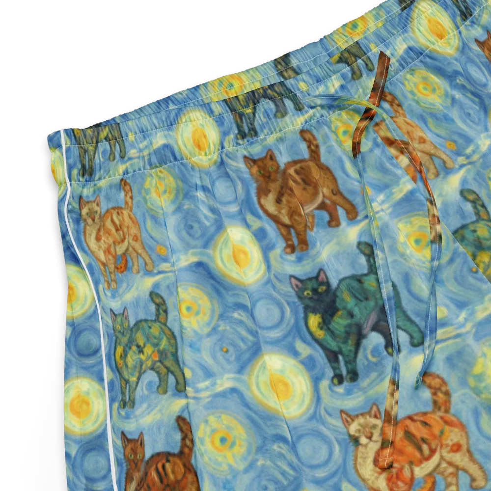 Starry Night Prowl on Women's Pajama Shorts — Product details