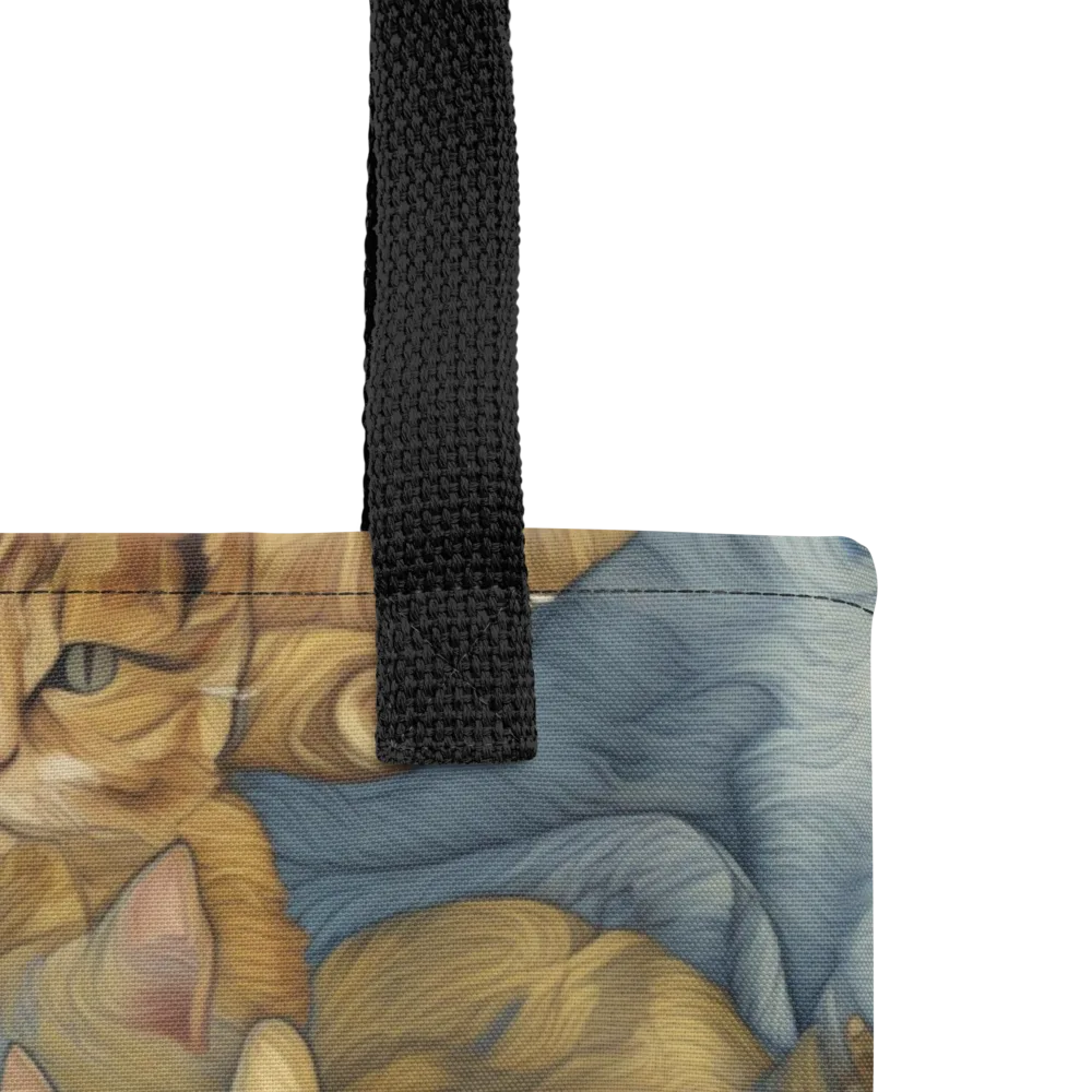 Gilded Purr on Tote Bag — Product details