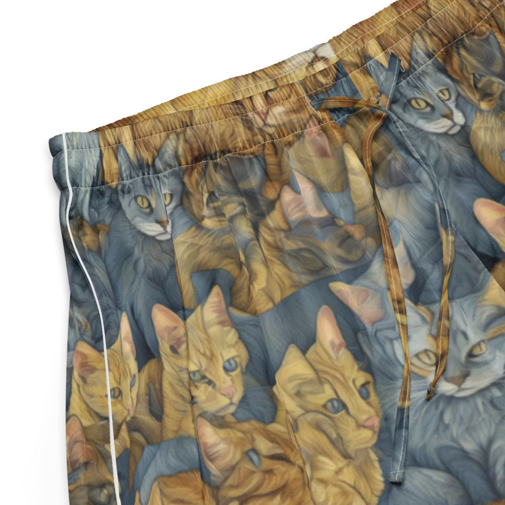 Gilded Purr on Women's Pajama Shorts — Product details