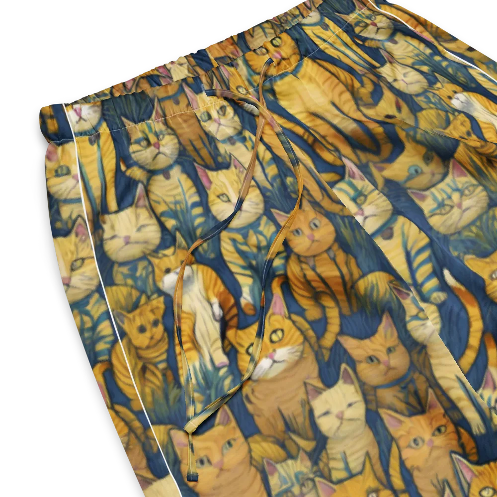Velvet Cat Parade on Women's Pajama Pants — Product details